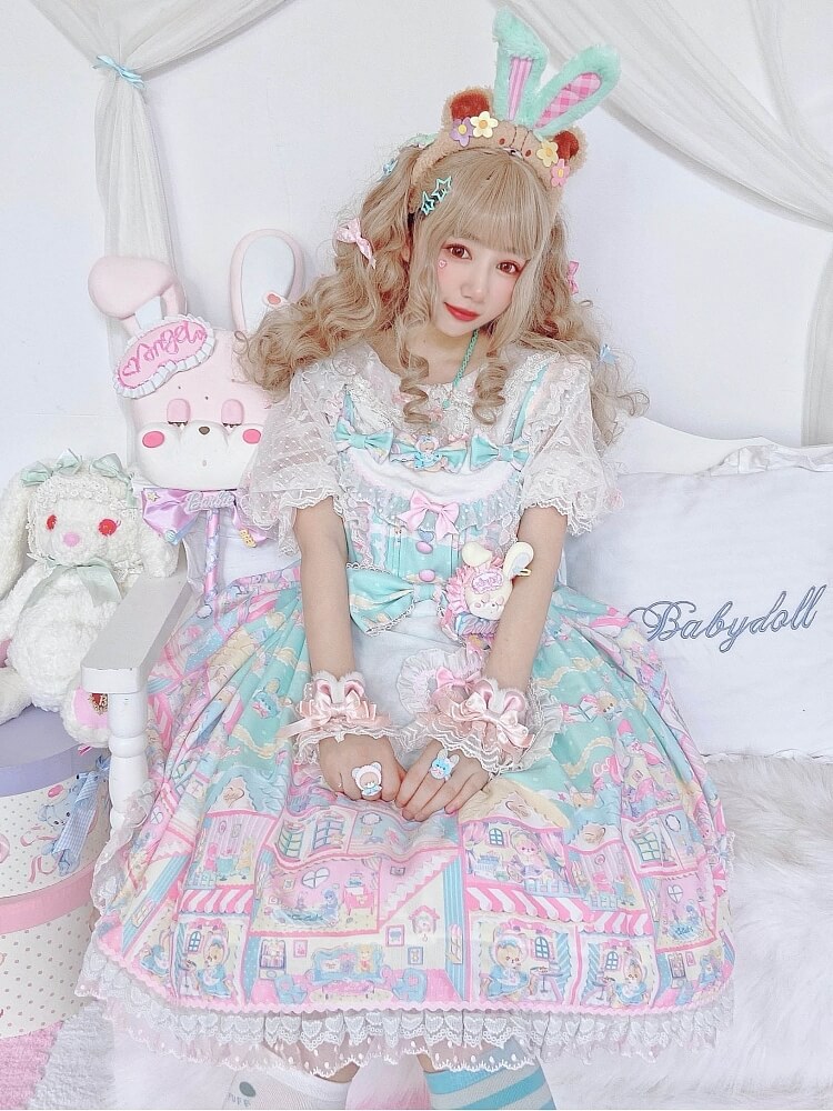 CC Cat (TaoBao) Sweet Rainbow Doll House | My Everyday Lolita